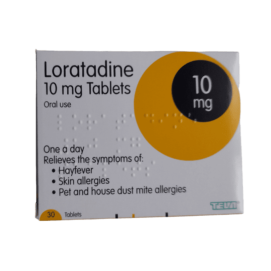 loratadine tablets anti-histamine allergy online chemist Gorleston