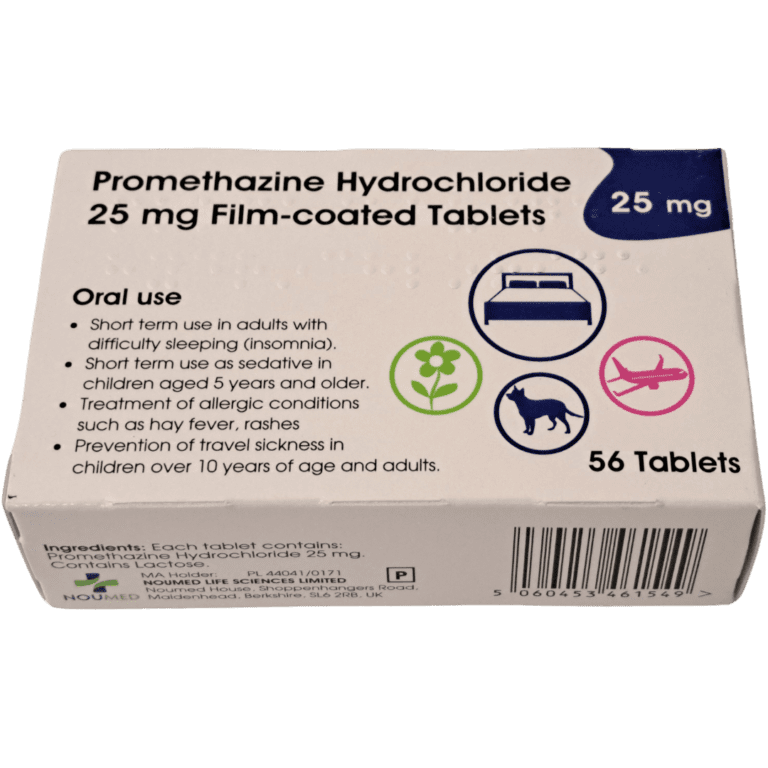 Buy promethazine 25mg tablets online